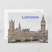 Briefkaart Londen (Voorkant / Achterkant)