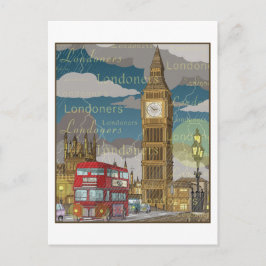 Briefkaart Londen