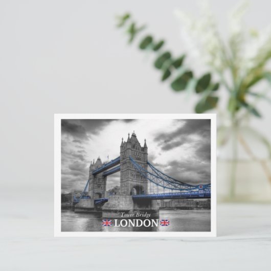 Briefkaart "LONDEN" (Staand voorkant)