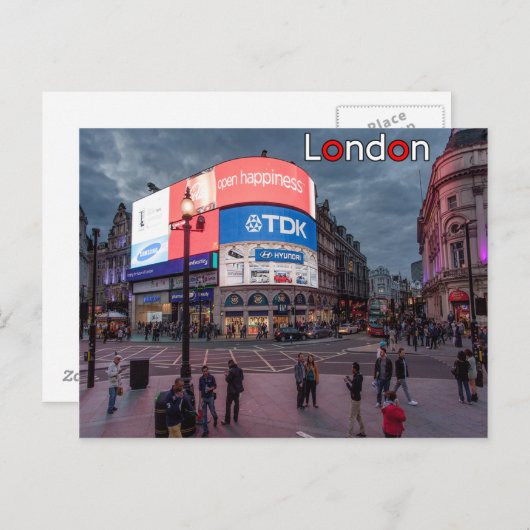 Briefkaart Londen (Voorkant / Achterkant)