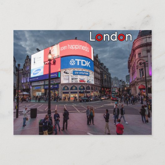 Briefkaart Londen (Voorkant)