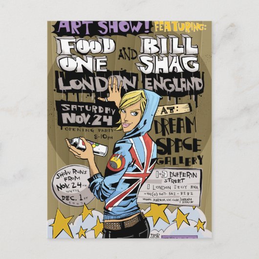 Briefkaart Londen (Voorkant)