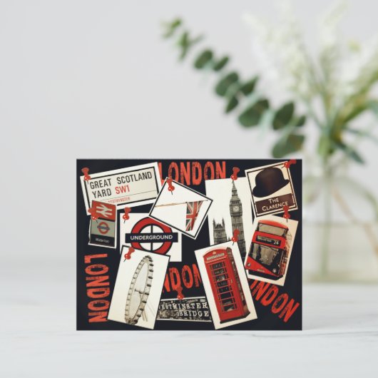 Briefkaart Londen (Staand voorkant)