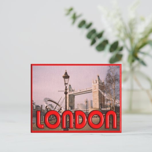 Briefkaart Londen (Staand voorkant)