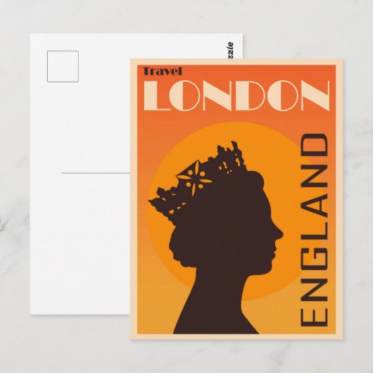 Briefkaart Londen (Voorkant / Achterkant)