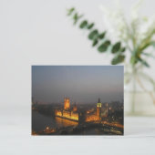 Briefkaart Londen House of Parliament (Staand voorkant)