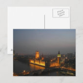 Briefkaart Londen House of Parliament (Voorkant / Achterkant)