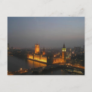 Briefkaart Londen House of Parliament