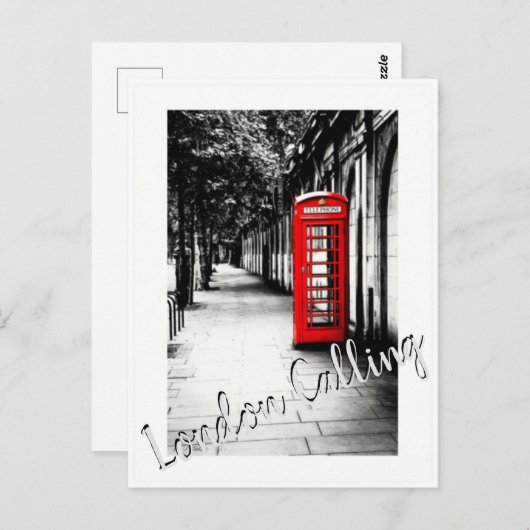 Briefkaart - London Calling (Voorkant / Achterkant)