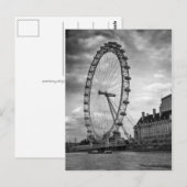 Briefkaart "London Eye" (Voorkant / Achterkant)
