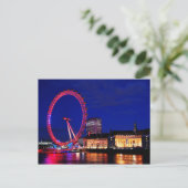 Briefkaart London Eye, London UK (Staand voorkant)