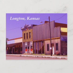Briefkaart:  Longton, Kansas Briefkaart