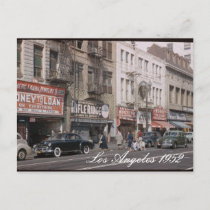 Briefkaart Los Angeles 1952