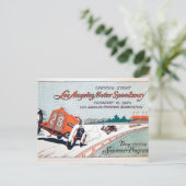 Briefkaart Los Angeles Motor Speedway (Staand voorkant)