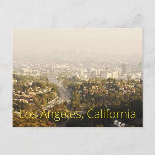 briefkaart "Los Angeles" / wandkunst (Voorkant)