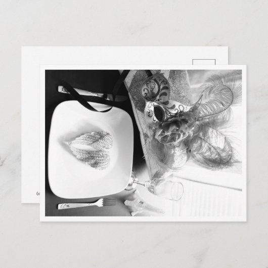 briefkaart "Lost Angel" (Voorkant / Achterkant)