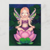 briefkaart "Lotus Fairy" (Voorkant)