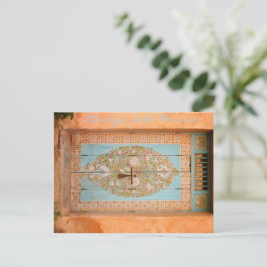 Briefkaart L'Oudaya (Staand voorkant)