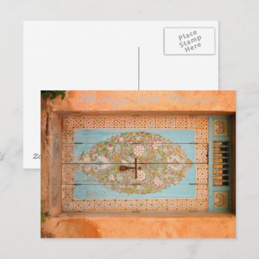 Briefkaart L'Oudaya (Voorkant / Achterkant)