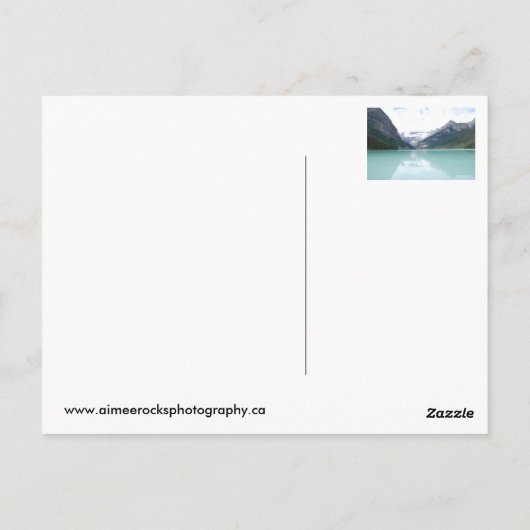 Briefkaart Louise (Achterkant)