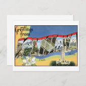  Briefkaart Louisiana (Voorkant / Achterkant)