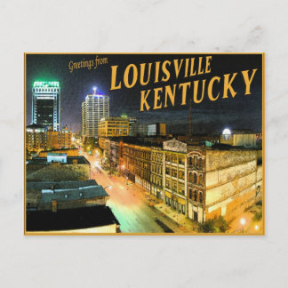 Briefkaart Louisville Kentucky