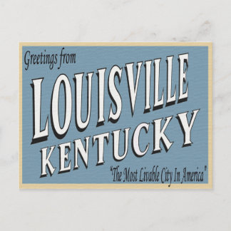 Briefkaart Louisville Kentucky