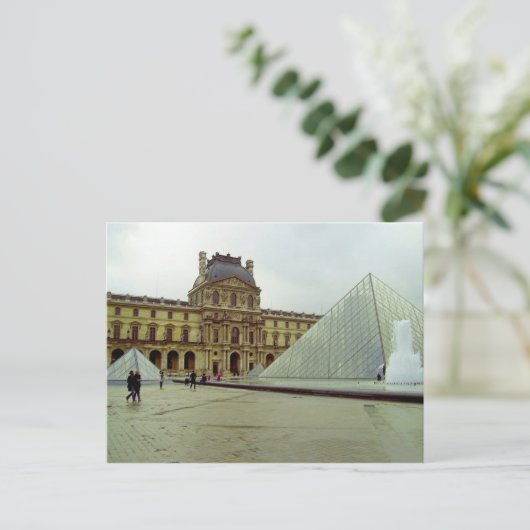 Briefkaart Louvre (Staand voorkant)