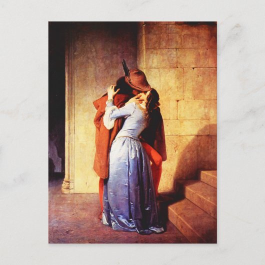 Briefkaart-Love Art-Hayez Briefkaart (Voorkant)