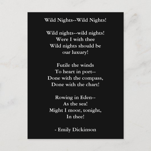 Briefkaart-Love Art-Love Poem 10 Briefkaart (Voorkant)