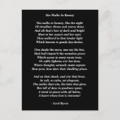 Briefkaart-Love Art-Love Poem 11 Briefkaart (Voorkant)