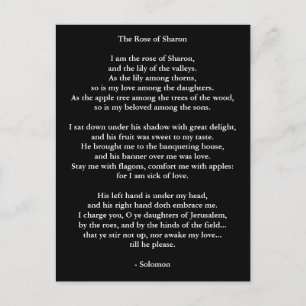 Briefkaart-Love Art-Love Poem 5 Briefkaart