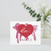 briefkaart "Love Deeply" (Staand voorkant)
