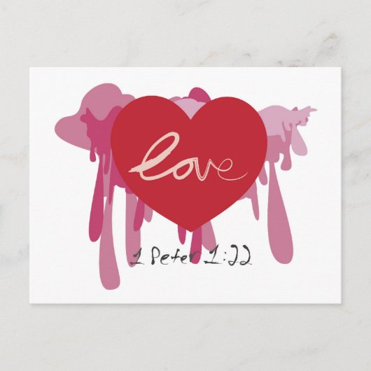 briefkaart "Love Deeply" (Voorkant)