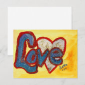 Briefkaart Love Red Rmagerhart (Voorkant / Achterkant)