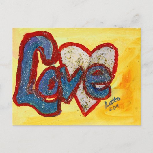 Briefkaart Love Red Rmagerhart (Voorkant)