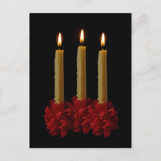 Briefkaart Lovefeast Candles