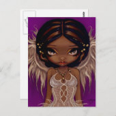 briefkaart "Lovely Eyes" (Voorkant / Achterkant)