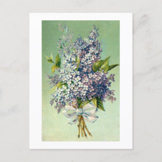 Briefkaart: Lovely lavender bouquet Briefkaart