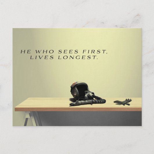 Briefkaart luchtvaart (Voorkant)