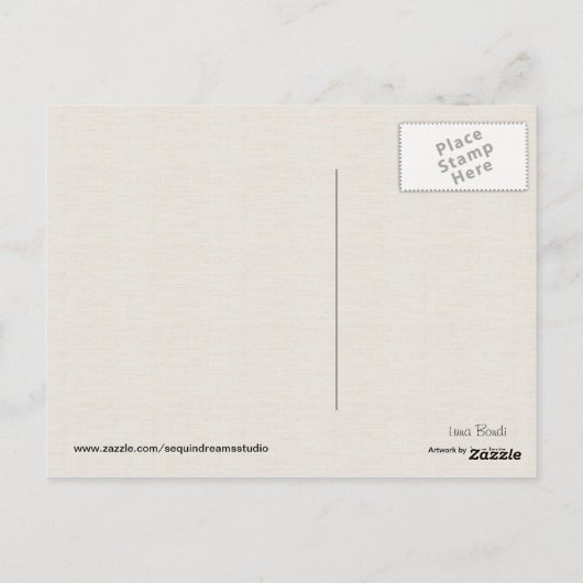 Briefkaart | Luna Bondi | Bondi Beach (Achterkant)