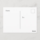 Briefkaart Lunar Eclipse Keepomwille (Achterkant)