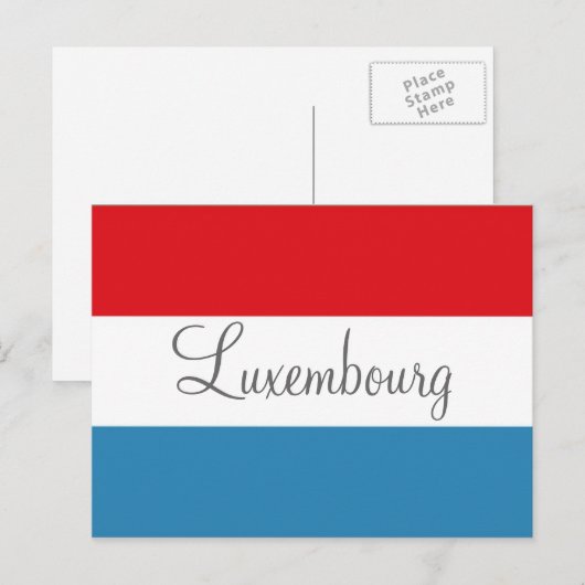 Briefkaart Luxemburg (Voorkant / Achterkant)