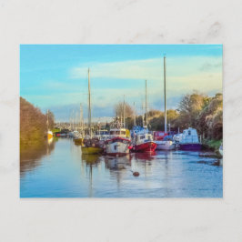 Briefkaart Lydney Harbor