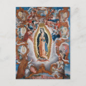 briefkaart "Maagd of Guadalupe" (Voorkant)