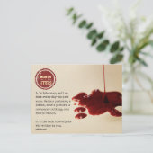 briefkaart maand brieven 2017 (Staand voorkant)