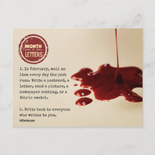 briefkaart maand brieven 2017