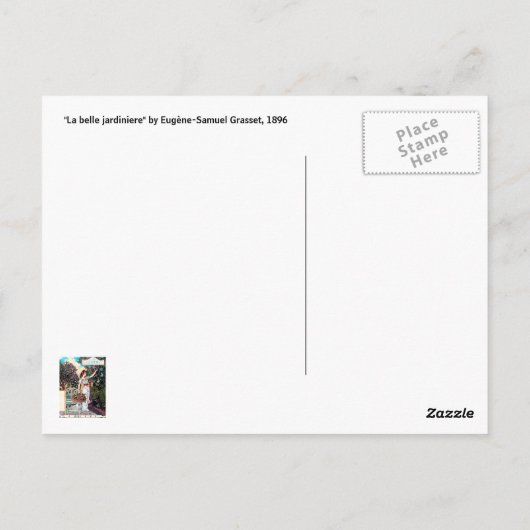 Briefkaart: maand juni - juni briefkaart (Achterkant)