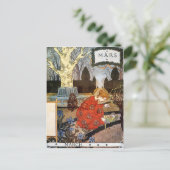 Briefkaart: Maand van maart - Mars Briefkaart (Staand voorkant)