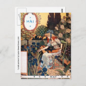 Briefkaart: Maand van mei - Mai Briefkaart (Voorkant / Achterkant)